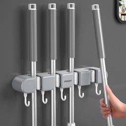 拖把架免打孔拖把夾拖把掛鈎衛生間掛架強力壁掛浴室收納廚房 歷史價格詳細信息