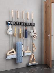 拖把架免打孔拖把夾拖把掛鈎衛生間掛架強力壁掛浴室收納廚房 歷史價格詳細信息