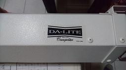 [Da-lite] 4:3 100吋席白氣壓上升式布幕。 歷史價格詳細信息