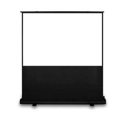 地拉幕布投影幕布 便攜式移動折疊84寸100寸落地幕布背景墻家用臥室全面屏手動升降自鎖會 歷史價格詳細信息