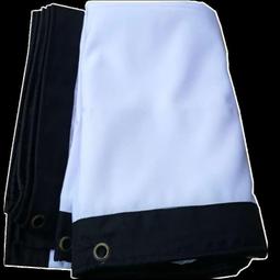 120寸戶外露天可摺疊便攜輕巧幕布白色半透明無褶皺掛鈎 歷史價格詳細信息