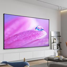 納米級4K投影儀布幕高清電動幕布升降屏幕噴繪背景抗光投影布家用投影 歷史價格詳細信息