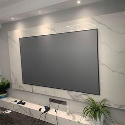 畫框幕金屬幕72寸84寸100寸120寸150寸169家用畫框幕布3D高清壁掛幕投影機儀屏幕可以定 歷史價格詳細信息