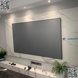 畫框幕金屬幕72寸84寸100寸120寸150寸169家用畫框幕布3D高清壁掛幕投影機儀屏幕可以定 歷史價格詳細信息