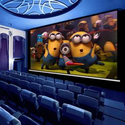 投影儀布幕電動幕布家用大尺寸200寸250寸300寸定製抗光投影幕布 歷史價格詳細信息