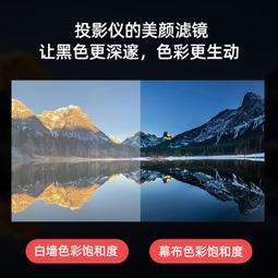 米夕魔投投影幕布免打孔家用掛鉤布幕金屬抗光投影儀高清4k抗光投 歷史價格詳細信息