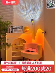 【惠惠市集】雙頭水波紋氛圍燈客廳落地臥室網紅落日直播間背景高級夕陽日落燈 歷史價格詳細信息