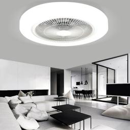 風扇燈新款臥室餐廳節能燈e27螺口全屋led吸頂大功率一體白色  露天市集  全臺最大的網路購物市集 歷史價格詳細信息