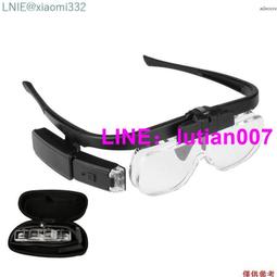 【多功能頭戴式LED照明放大鏡9892B2】五種倍率 歷史價格詳細信息