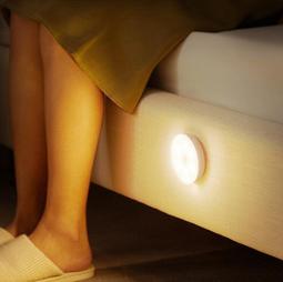 智能人體感應樓道燈木質走廊庭院usb充電燈創意磁吸小夜燈 歷史價格詳細信息