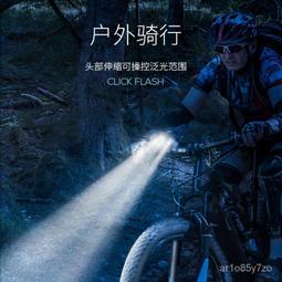 自行車燈夜騎夜行 強光 可充電 防水 超亮山地車爆改鋁合金警示燈 歷史價格詳細信息