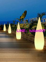 時代百貨????草坪水滴形景觀燈花園陽臺立式防水落地燈太陽能戶外庭院發光燈柱 歷史價格詳細信息