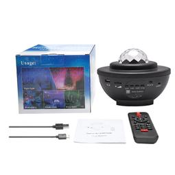 熱賣跨境星空投影燈 聖誕裝飾旋轉滿天星氛圍燈 創意海洋水紋小夜燈 歷史價格詳細信息