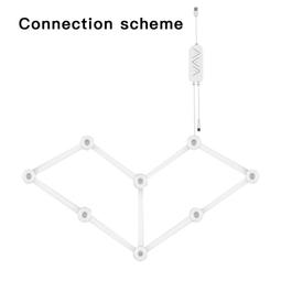 遙控rgb幻彩落地燈app拆裝拼接落地燈 led角落氛圍牆角燈 歷史價格詳細信息
