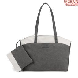 大容量書包兩件套女日系小清新奶油色初中高中學生雙肩包森系背包 歷史價格詳細信息