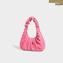 嚴選包包女2024新款小眾設計時尚單肩腋下包高級感手提褶皺包 價格比較,價格查詢,歷史價格詳細信息