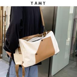 潮酷大容量旅行包女乾溼分離健身瑜伽遊泳包男雙背式斜挎出差行李包 歷史價格詳細信息