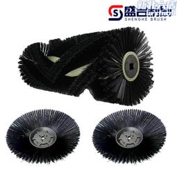 環衛刷電動掃地車刷頭尼龍絲圓盤刷清掃車邊刷掃地車滾刷配件 歷史價格詳細信息