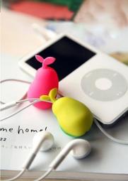 ♥Alice Family♥忍者兔耳機繞線器/捲線器/收線器/集線收納~亮粉/紅/白/黑款♥ 歷史價格詳細信息