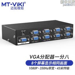 邁拓維矩vga分配器4口一分四一進四出4k高清視頻顯示器分屏切換器（量大從優） 歷史價格詳細信息
