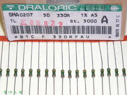 Draloric SMA0207 7K68 0.6W 超精密金屬膜電阻 hiend 一標10支 歷史價格詳細信息