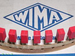 WIMA電容63v4.7uF475 4UF 4.7UF 63V 紅威馬德國原裝全新威瑪電容 歷史價格詳細信息