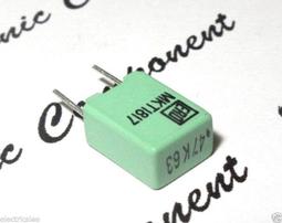 ERO MKT1817 0.1uF (100nF) 63V 5% 腳距:5mm 立式 金屬膜電容 歷史價格詳細信息