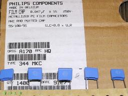 【電 容】荷蘭 PHILIPS 0.047F 250V 5% HQ 金屬薄膜電容〔MKC 344〕 價格比較,價格查詢,歷史價格詳細信息