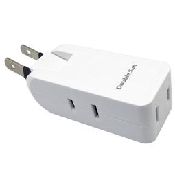 Double Sun 2P防雷1開2插分接器15A DR-9 歷史價格詳細信息