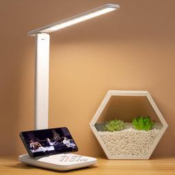 led摺疊檯燈鋁合金學習工作辦公5擋觸摸調光定時熄滅護眼檯燈 歷史價格詳細信息
