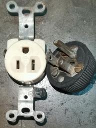 15a125v美式漏電保護專用插座帶安全門 鏡櫃浴室櫃插座 歷史價格詳細信息