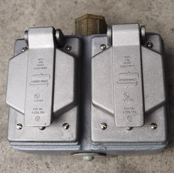 美國荷寶美標插座 墻壁插座全新10mm厚度鋁合金面板，美國原10294 歷史價格詳細信息