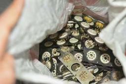 老鍍銀獅子，左右長36毫，上下高25亳 古玩 老物件 舊藏 -3782 歷史價格詳細信息