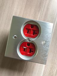 美國荷寶美標插座 墻壁插座全新10mm厚度鋁合金面板，美國原10294 歷史價格詳細信息