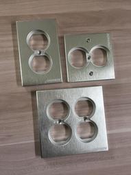 美標鋁合金墻壁插座面板，全新特制加厚24mm鋁合金面板，此10374 歷史價格詳細信息