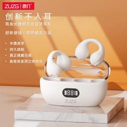 48h出貨丶zuzg新款透明不入耳運動夾耳無線耳機矽膠降噪耳夾式跑步耳機 價格比較,價格查詢,歷史價格詳細信息
