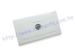 末端壁內座含蓋板 電視天線材料 電視插座 壁內 整合器 蓋板 無線 非中際 有線電視 數位電視 衛星電視 歷史價格詳細信息