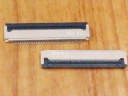 FPC/FFC連接器插座0.5間距高度1.0mm翻蓋下接 4/6/8/10/12P 歷史價格詳細信息