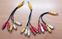 音源線 3.5mm AV端子線 (紅 紅 白 藍 綠黃) 電視AV音源轉換線 AV線 影音傳輸線 音頻 J 歷史價格詳細信息
