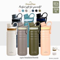 【GrandTies】雙蓋寬口709ML真空不鏽鋼保溫杯/保溫杯-野餐/運動/保冷/保溫-二入組(交換禮物首選) 歷史價格詳細信息