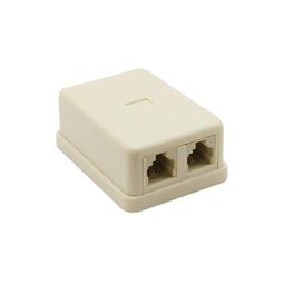 電話接線盒6P4C單孔4入組 歷史價格詳細信息