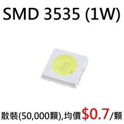 東貝UNi SMD-3535, 1瓦(W)有加Zener, 白光LED,10000顆/散裝 (均價NT$1/pcs)【* DIY LED 燈泡 燈管 燈具 燈串 燈條 燈板 嵌燈】 歷史價格詳細信息