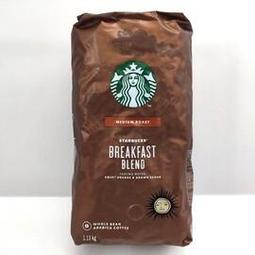 Starbucks 早餐綜合咖啡豆 1.13公斤 2組 COSCO代購 W614575 歷史價格詳細信息