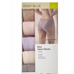 BODY BLUE 女無痕內褲五入組(韓國品牌) C591387  COSCO代購 歷史價格詳細信息