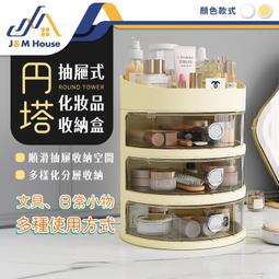 化妝品收納盒 抽屜式 彩妝收納 化妝盒 保養品收納架 化妝櫃 收納箱 2入組 歷史價格詳細信息