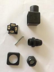 帶指示燈電磁閥連接器  3pe一體成型pur線纜 重工機械電磁閥插頭 歷史價格詳細信息