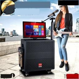 廣場舞音響音箱家庭k歌all戶外拉桿專用大音量低音炮 歷史價格詳細信息