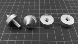 ACC05 不鏽鋼  調整豆 音響 CD 機箱 音箱 喇叭 避震 零件 角錐 角墊 避震錐 歷史價格詳細信息