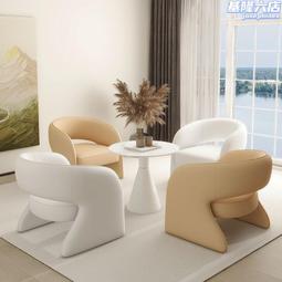 洽談桌椅組合休息區輕奢休息區接待桌洽談桌售樓處美容院接待 歷史價格詳細信息