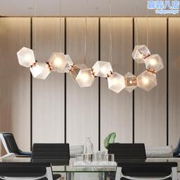 北歐玻璃檯燈輕奢創意簡約創意客廳臥室藝術酒吧裝飾設計床頭桌燈 歷史價格詳細信息